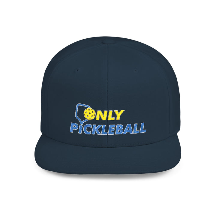 Only Pickleball Flat Bill Snapback 2