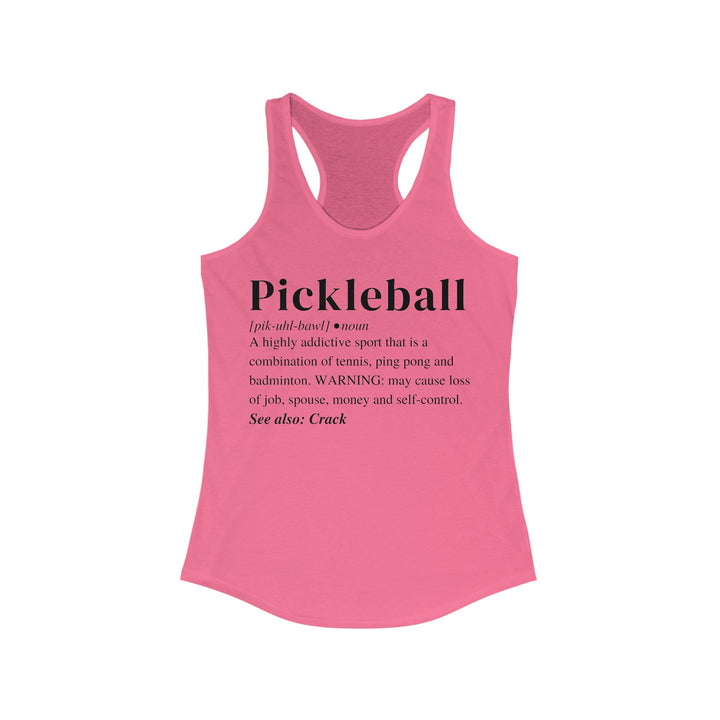 Women's Tank - Pickleball Definition