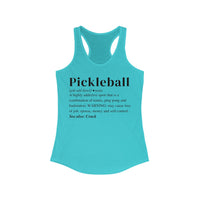 Women's Tank - Pickleball Definition