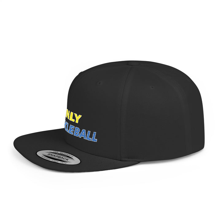 Only Pickleball Flat Bill Snapback 2
