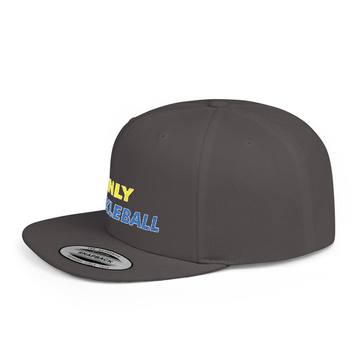 Only Pickleball Flat Bill Snapback 2