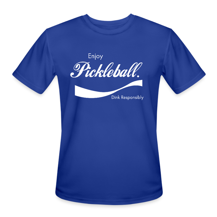 Men’s Moisture Wicking Performance T-Shirt - royal blue