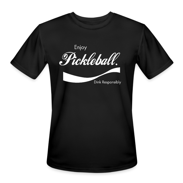 Men’s Moisture Wicking Performance T-Shirt - black