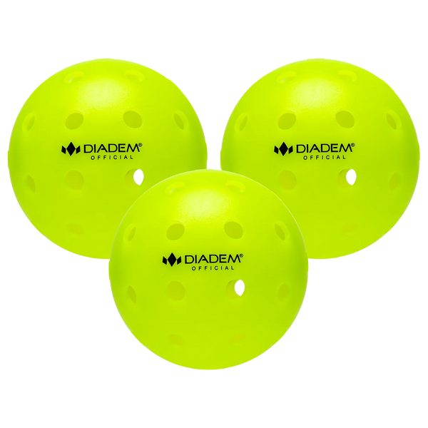Diadem Official Outdoor Pickleball - 3 Pack