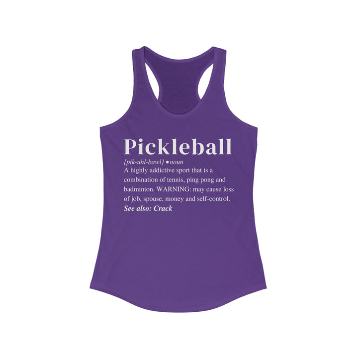 Women's Tank - Pickleball Definition