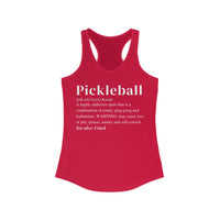 Women's Tank - Pickleball Definition