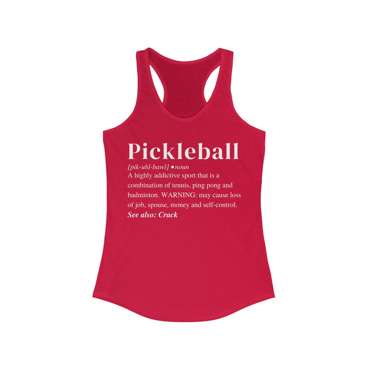 Women's Tank - Pickleball Definition