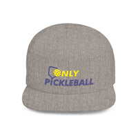 Only Pickleball Flat Bill Snapback 1