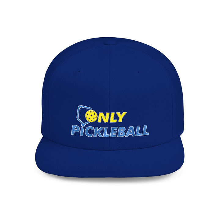 Only Pickleball Flat Bill Snapback 2