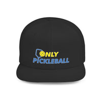 Only Pickleball Flat Bill Snapback 2