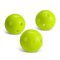 Bzer Mini Pickleballs - Sleeve of 3 (Soft Rubber Training Balls)