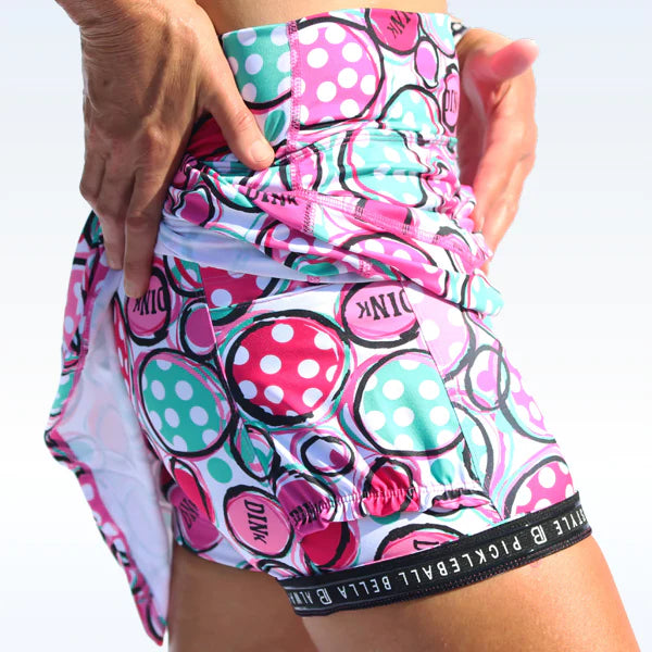 Pickleball Bella Dink 2 A-Line Skort