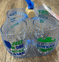Pickleball Sayings Shatterproof Wine Glasses