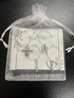 Pickleball Wine Charms