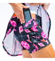 Pickleball Bella Martini 2-4-1 Happy Hour A-Line Skort