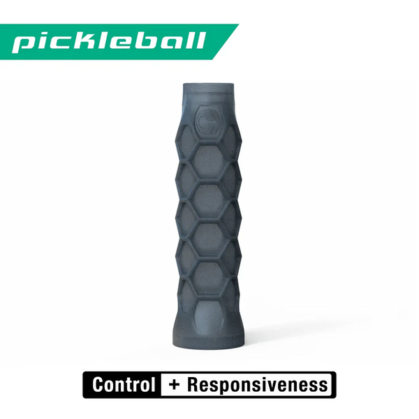 Hesacore Pickleball Carbon Grip - 5.25 Inches Long Stiff Feel - Charcoal