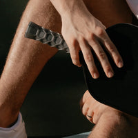 Hesacore Pickleball Carbon Grip - 5.25 Inches Long Stiff Feel - Charcoal