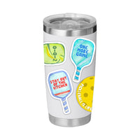 Stay Out Of The Kitchen - Pickleball Sticker