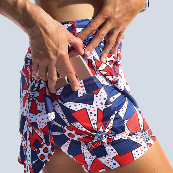 Pickleball Bella United We Dink A-Line Skort