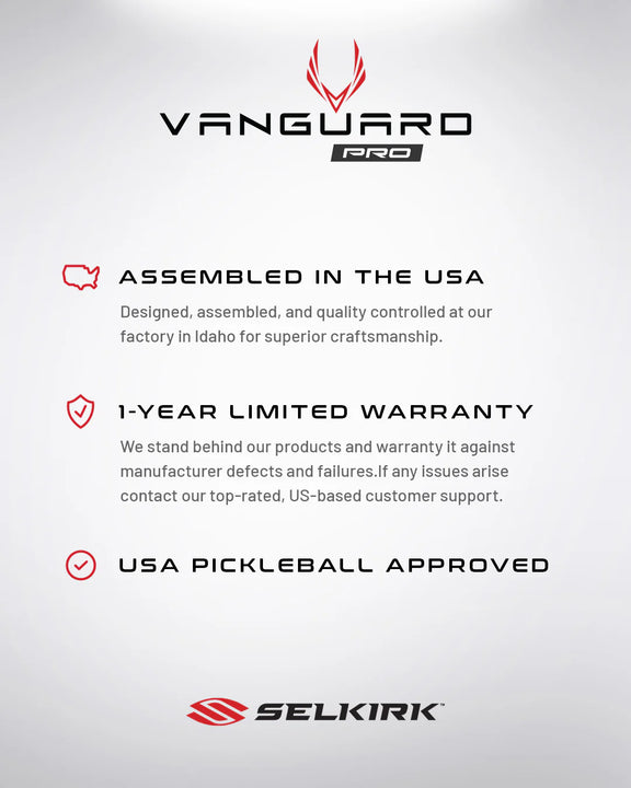 Selkirk VANGUARD Pro Pickleball Paddle