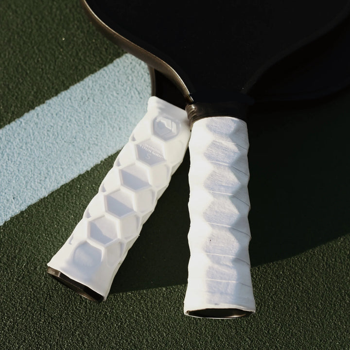 Hesacore Pickleball Grip 5.25 Inches Long - Regular Soft Feel - White
