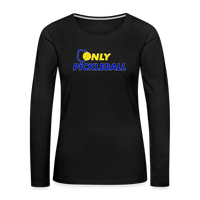 Women's Long Sleeve - Only Pickleball - black
