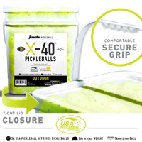 Franklin X-40 Outdoor Pickleballs - 36 Pack Bucket