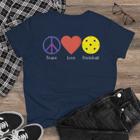 Women's T-Shirt - Peace Love Pickleball
