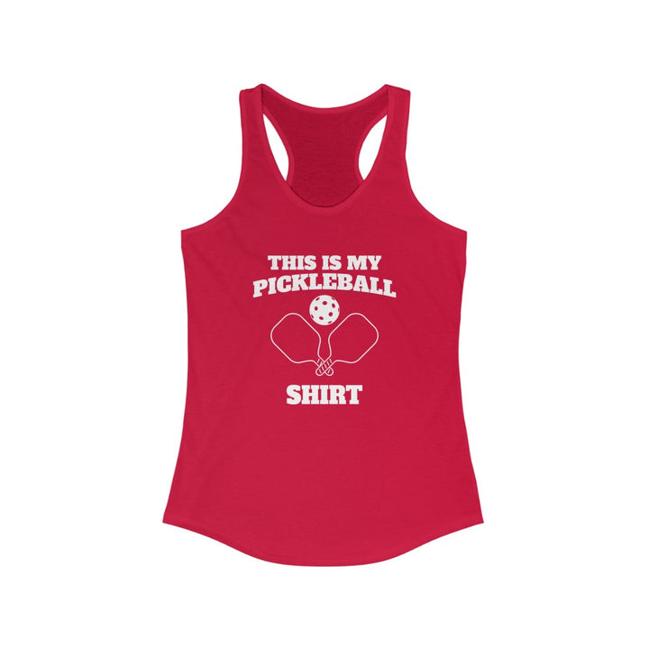Women's Tank - This Is My Pickleball Shirt