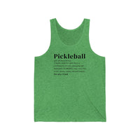 Men's Tank - Pickleball Definition