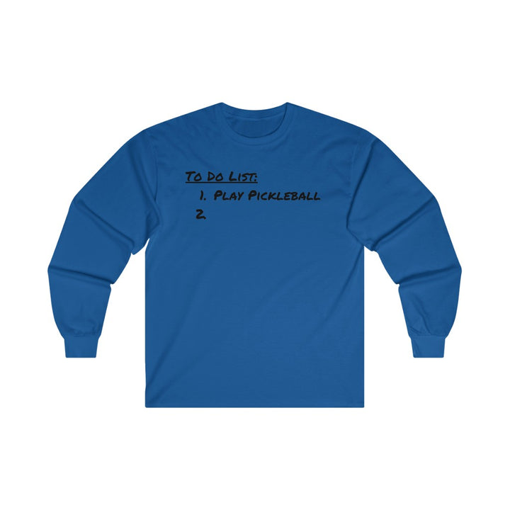 Men's Long Sleeve - To Do List 1-2