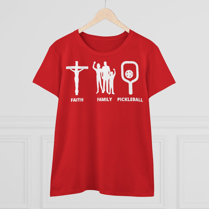 Women's T-Shirt - Faith Family Pickleball