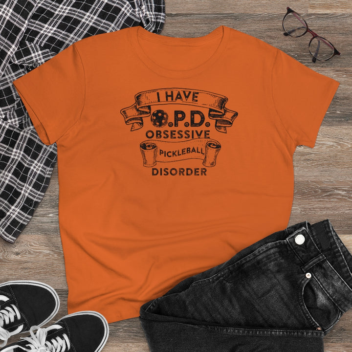Women's T-Shirt - Obsessive Pickleball Disorder