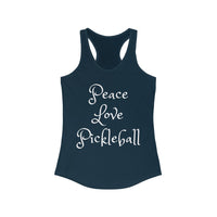 Women's Tank - Peace Love Pickleball 2
