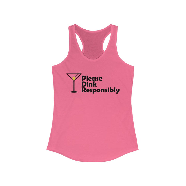 Women's Tank - Please Dink Responsibly