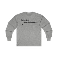 Men's Long Sleeve - To Do List 1-2