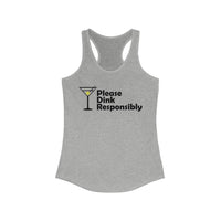 Women's Tank - Please Dink Responsibly