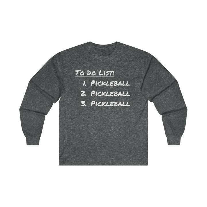 Men's Long Sleeve - To Do List 1-3