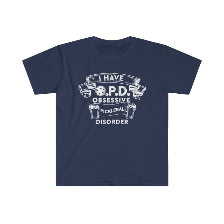 Men's T-Shirt - Obsessive Pickleball Disorder
