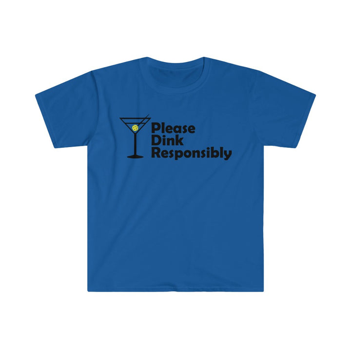 Men's T-Shirt - Please Dink Responsibly