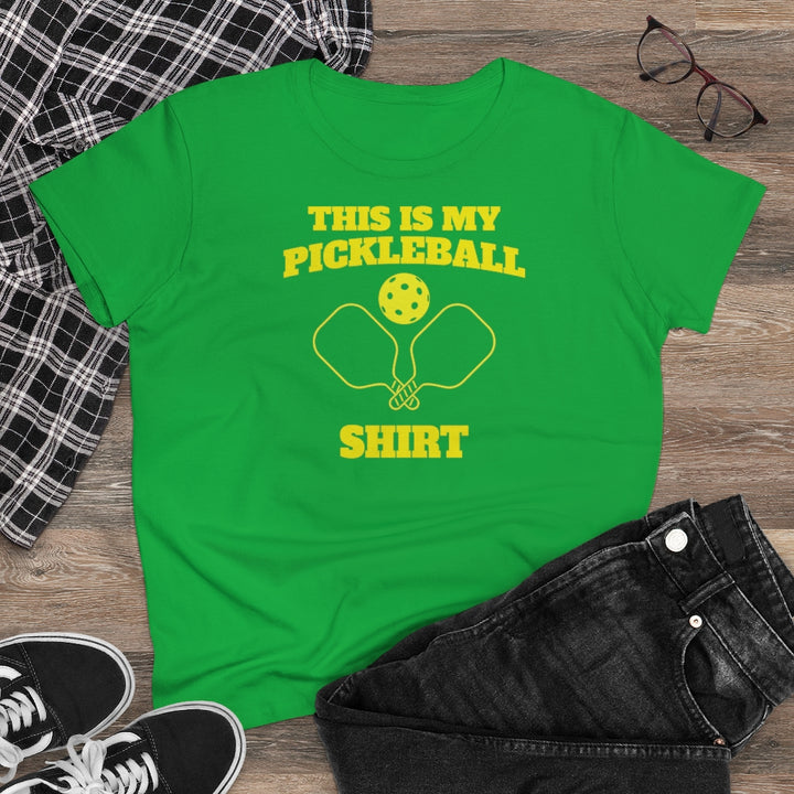 Women's T-Shirt - This Is My Pickleball Shirt