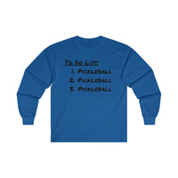 Men's Long Sleeve - To Do List 1-3