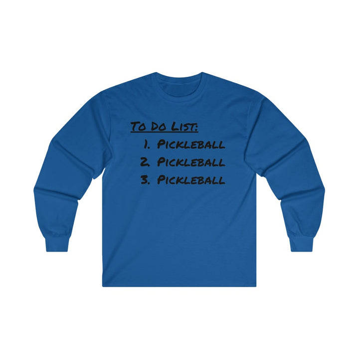 Men's Long Sleeve - To Do List 1-3
