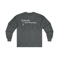Men's Long Sleeve - To Do List 1-2