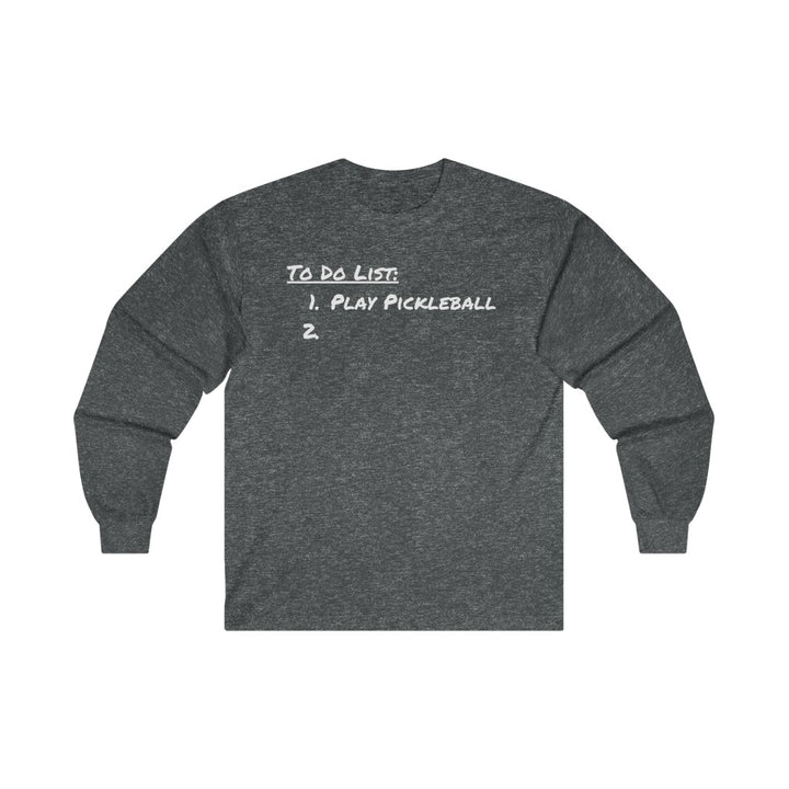 Men's Long Sleeve - To Do List 1-2
