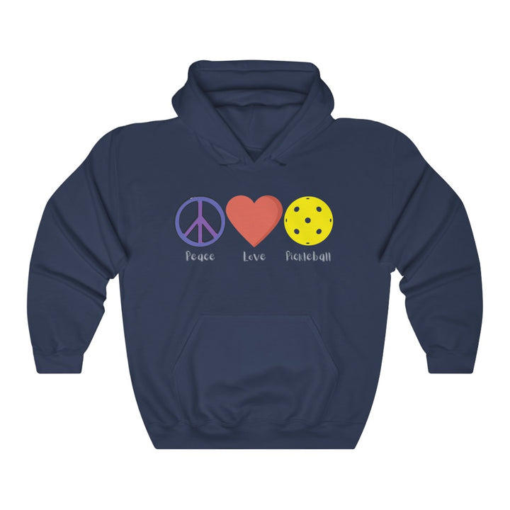 Unisex Hoodie - Peace Love Pickleball
