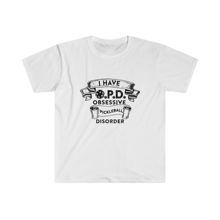 Men's T-Shirt - Obsessive Pickleball Disorder