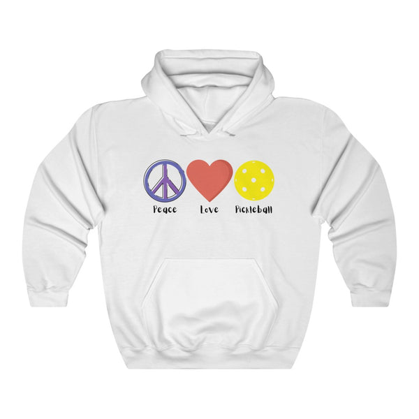 Unisex Hoodie - Peace Love Pickleball