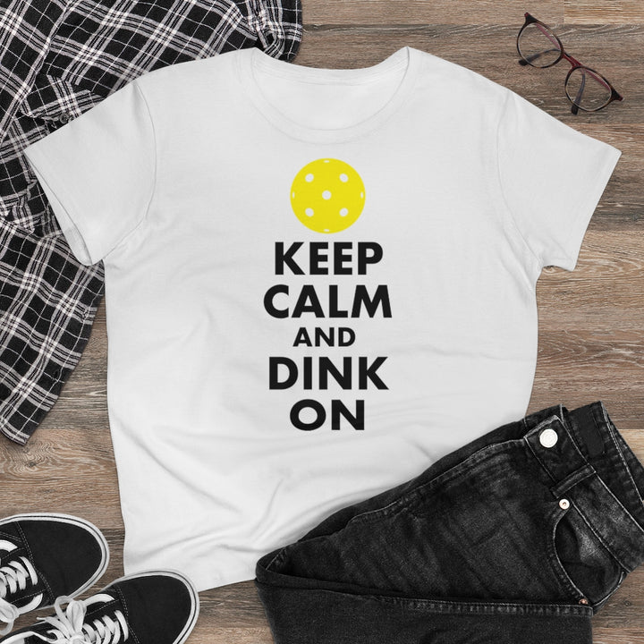 Women's T-Shirt - Keep Calm And Dink On
