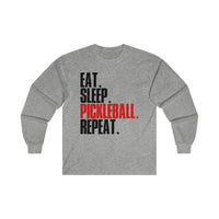 Men's Long Sleeve - Eat Sleep Pickleball Repeat